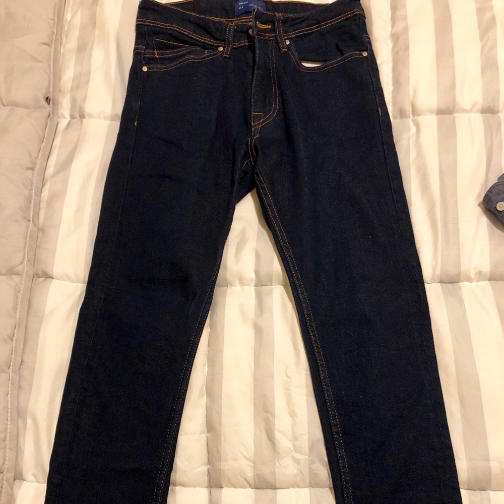 Zara Skinny Jeans - Dark Blue